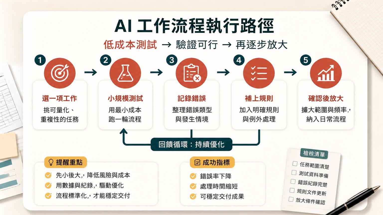 學了很多 AI 還是很忙？先把一項工作變成可交付的任務｜CTA 前
