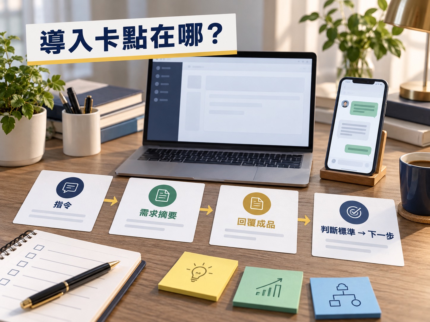 已填寫的詢問助手指令、需求摘要與回覆成品｜呈現讀者問題與卡點