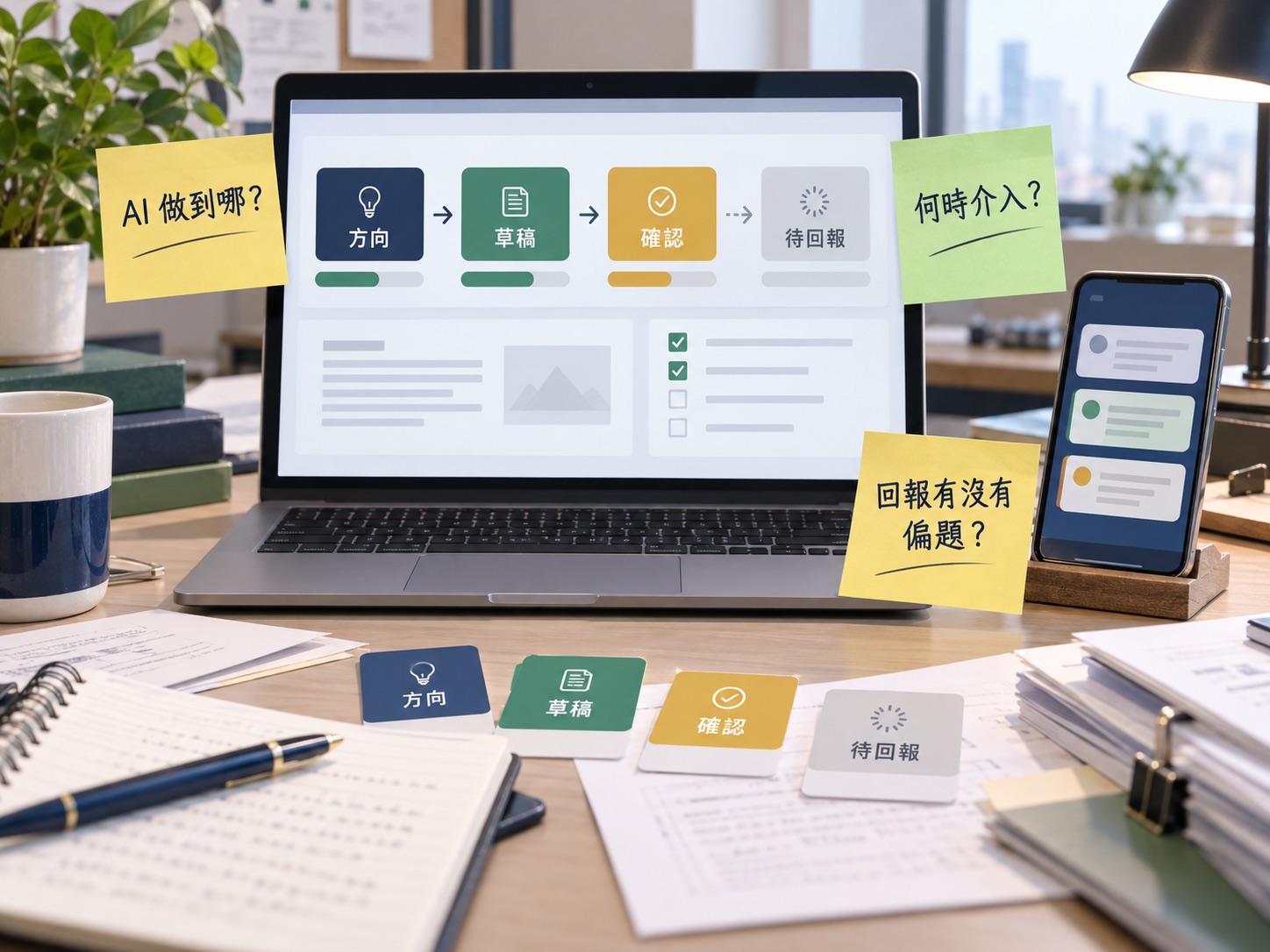 AI 做提案，什麼時候看成果？用三則回報少重做｜呈現讀者問題與卡點